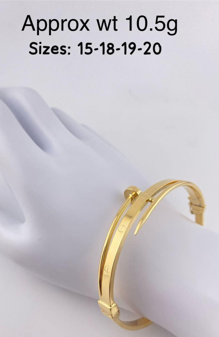 Nail Love Bangle Bracelets